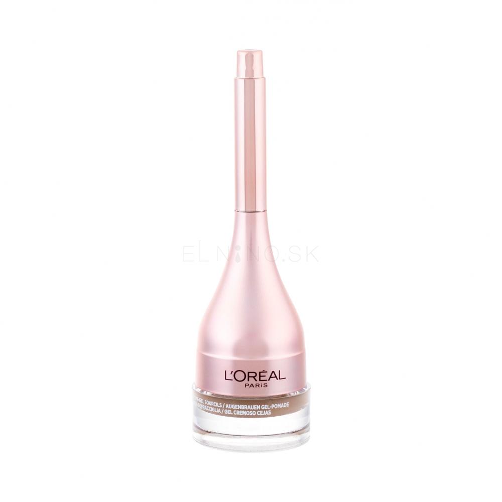 L Oréal Paris Paradise Extatic Gél a pomáda na obočie pre ženy 3 ml Odtieň 102 Warm Blonde