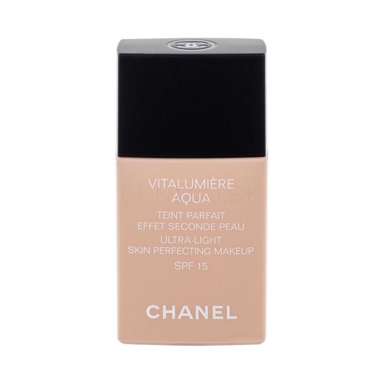 Chanel Vitalumière Aqua SPF15 Make-up pre ženy 30 ml Odtieň 30 Beige