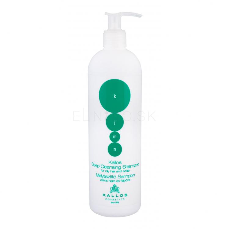 Kallos Cosmetics KJMN Deep Cleansing Shampoo Šampón pre ženy 500 ml