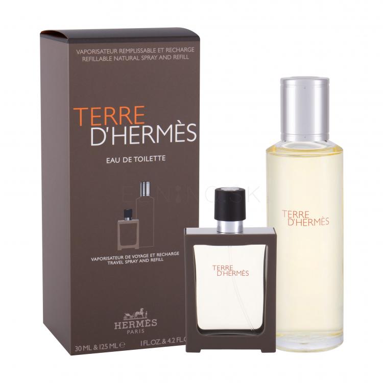Hermes Terre d´Hermès Darčeková kazeta toaletná voda 30 ml + toaletná voda náplň 125 ml