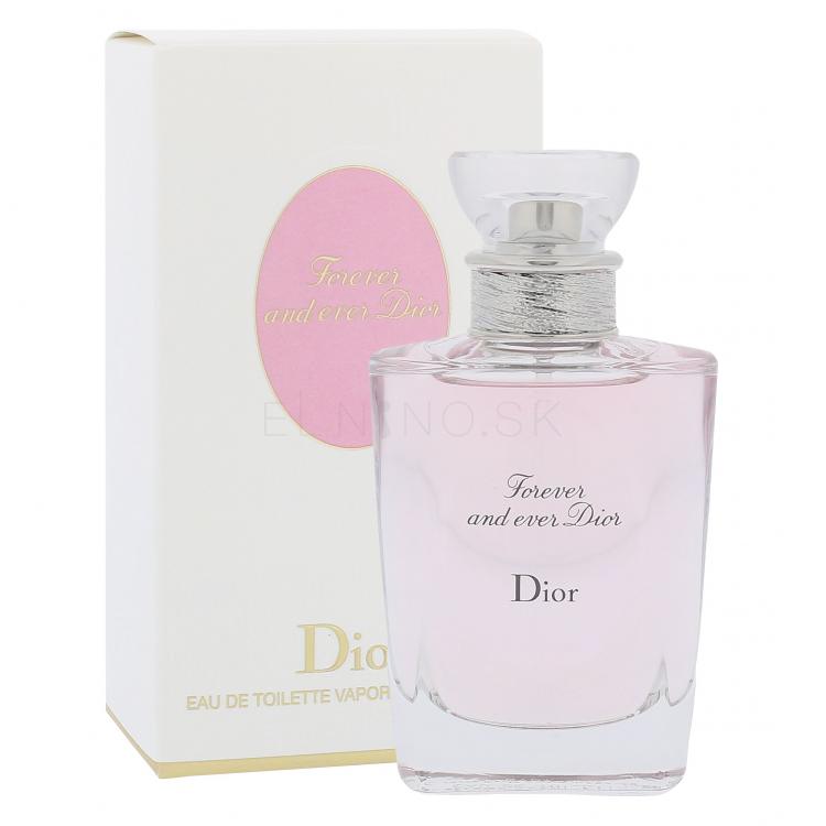 Christian Dior Les Creations de Monsieur Dior Forever And Ever Toaletná voda pre ženy 50 ml