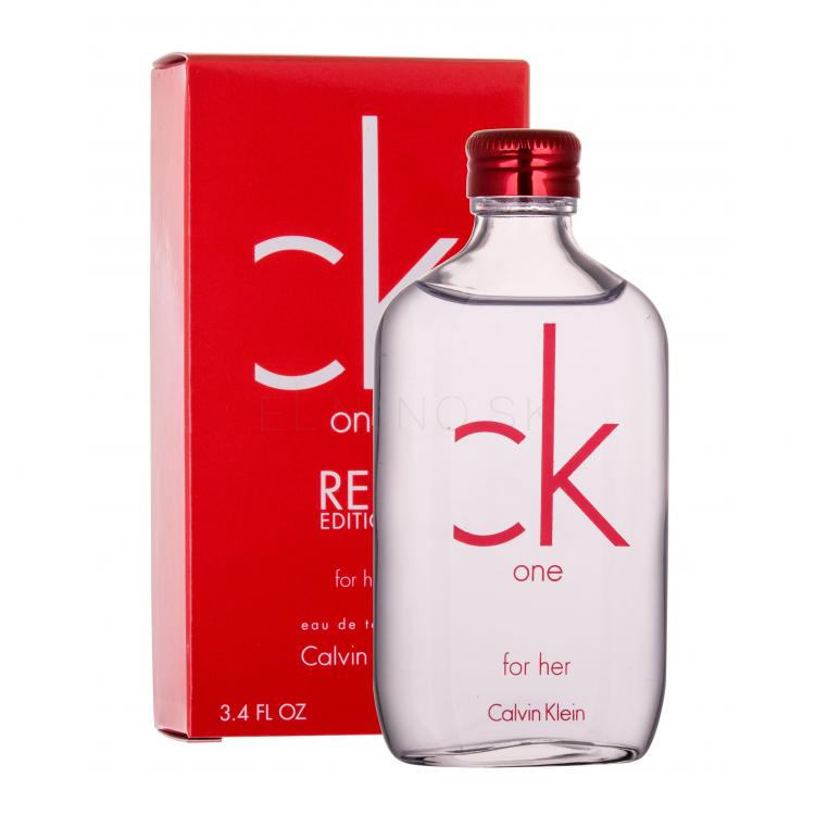 Calvin Klein CK One Red Edition For Her Toaletná voda pre ženy 100 ml