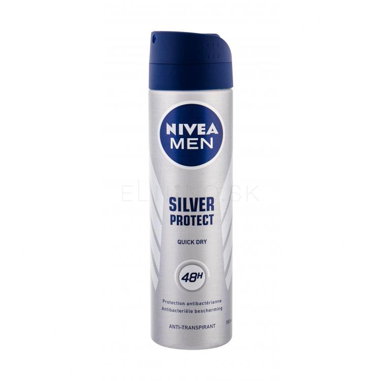 Nivea Men Silver Protect 48h Antiperspirant pre mužov 150 ml