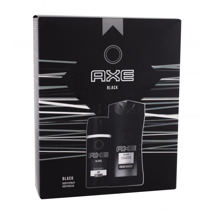 Axe Black Darčeková kazeta sprchovací gél 250 ml + dezodorant 150 ml