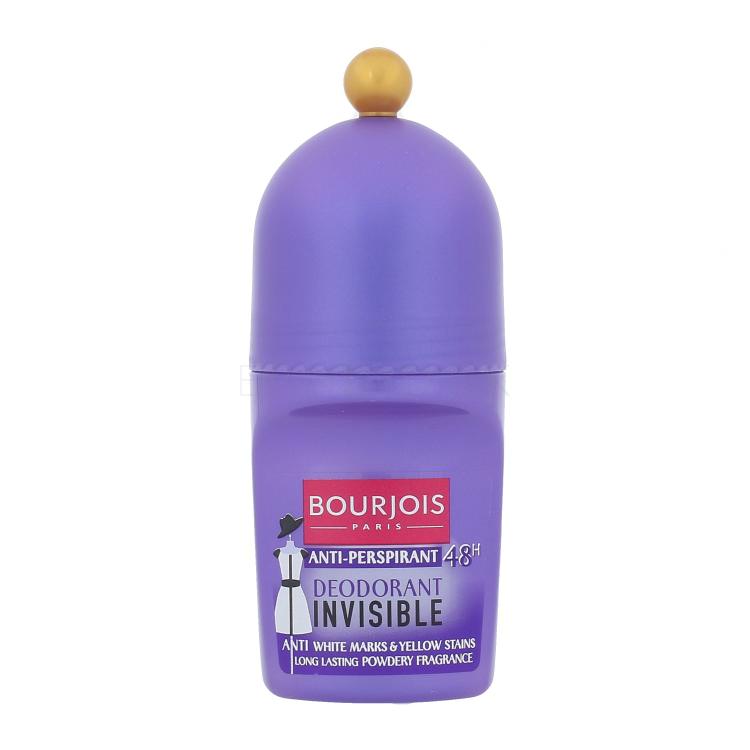 BOURJOIS Paris Invisible 48H Antiperspirant pre ženy 50 ml