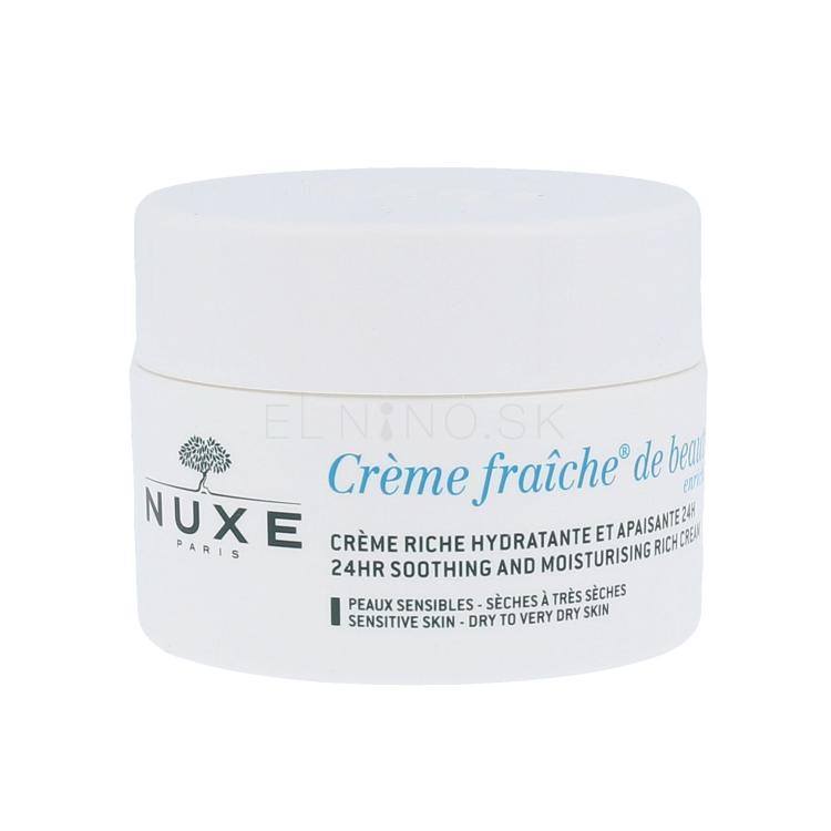 NUXE Creme Fraiche de Beauté 24HR Soothing Rich Cream Denný pleťový krém pre ženy 50 ml