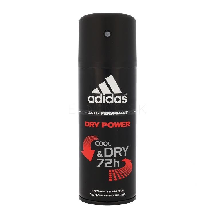 Adidas Dry Power Cool &amp; Dry 72h Antiperspirant pre mužov 150 ml