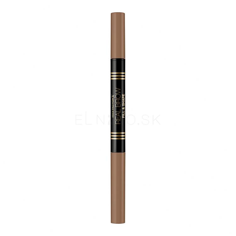 Max Factor Real Brow Fill &amp; Shape Ceruzka na obočie pre ženy 0,6 g Odtieň 001 Blonde