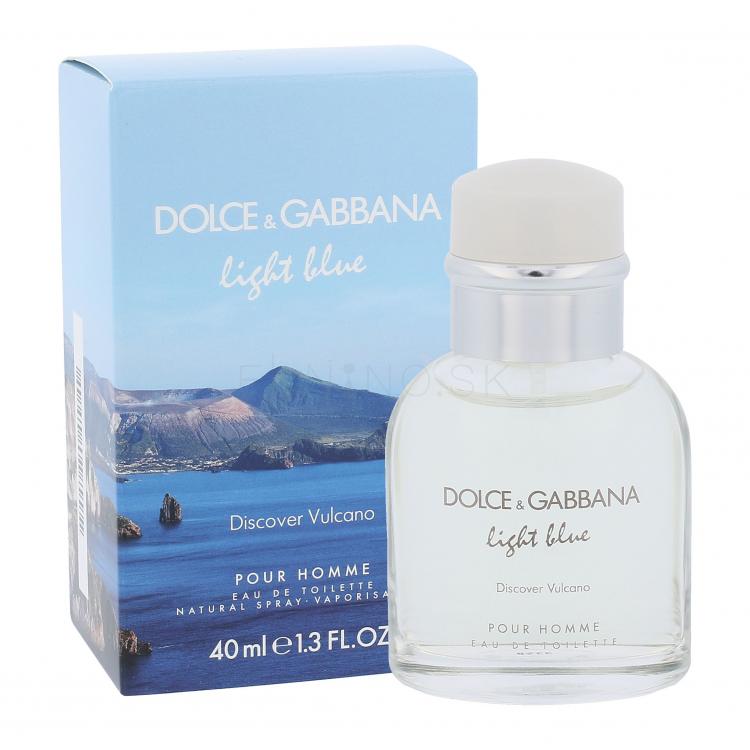 Dolce&amp;Gabbana Light Blue Discover Vulcano Pour Homme Toaletná voda pre mužov 40 ml