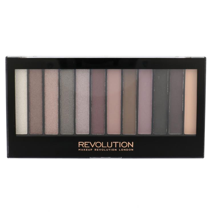 Makeup Revolution London Redemption Palette Romantic Smoked Očný tieň pre ženy 14 g