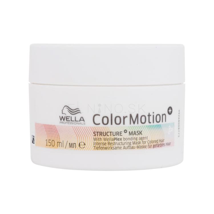 Wella Professionals ColorMotion+ Structure Mask Maska na vlasy pre ženy 150 ml