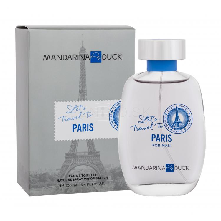 Mandarina Duck Let´s Travel To Paris Toaletná voda pre mužov 100 ml