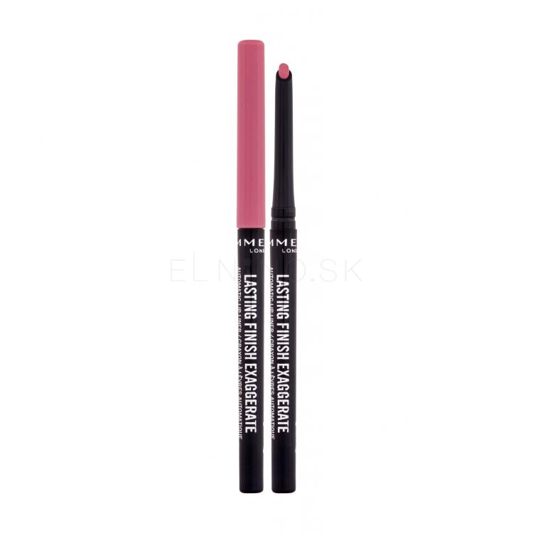 Rimmel London Lasting Finish Exaggerate Ceruzka na pery pre ženy 0,35 g Odtieň 063 Eastend Pink