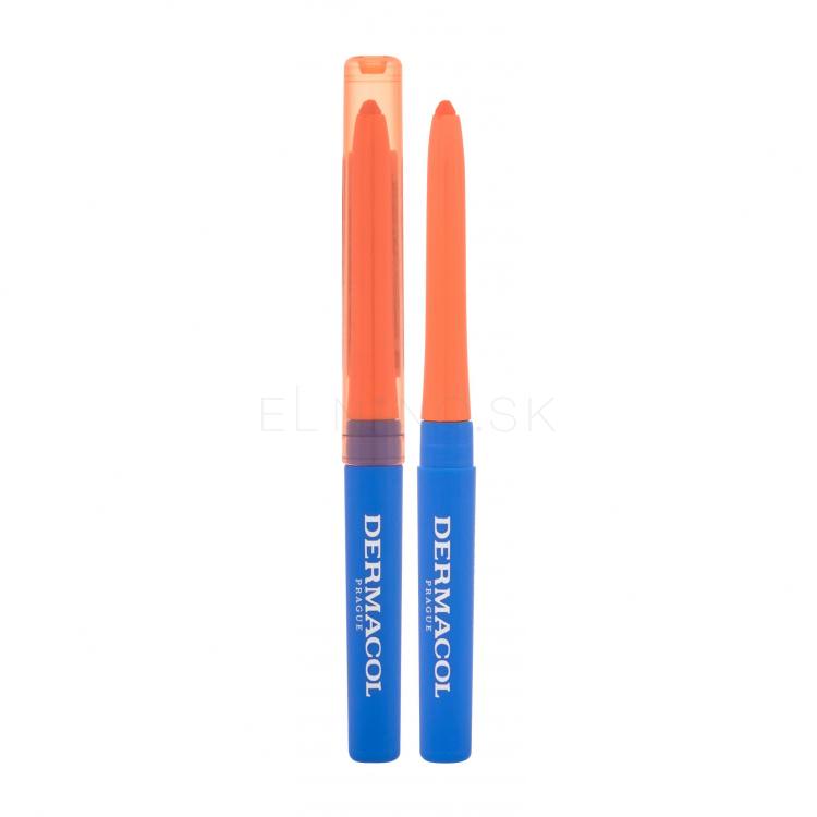 Dermacol Summer Vibes Mini Eye &amp; Lip Pencil Ceruzka na oči pre ženy 0,09 g Odtieň 02