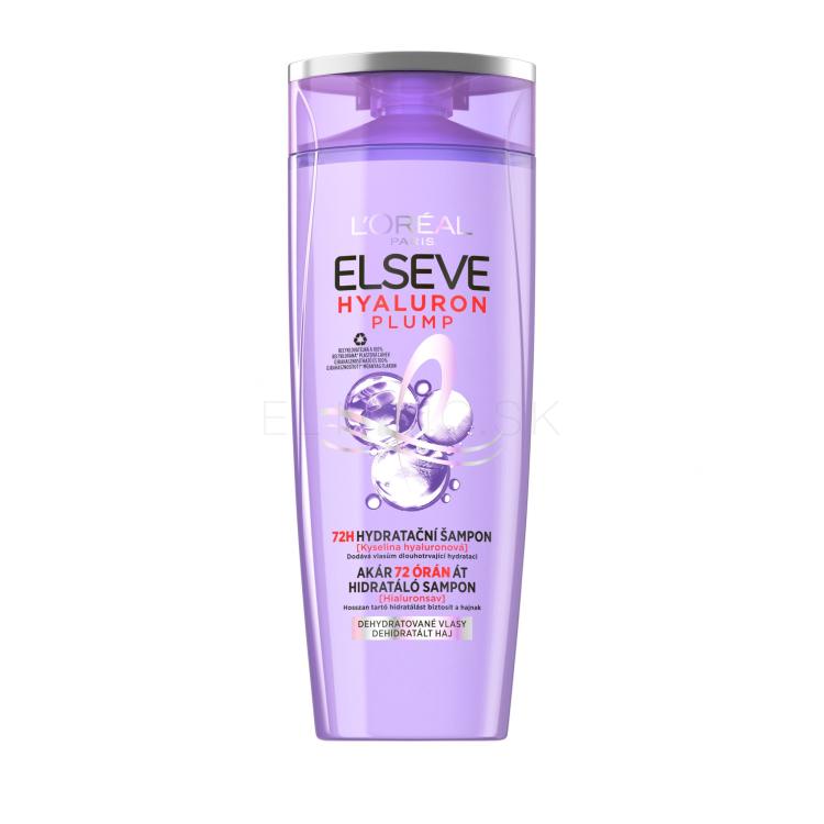 L&#039;Oréal Paris Elseve Hyaluron Plump Moisture Shampoo Šampón pre ženy 400 ml