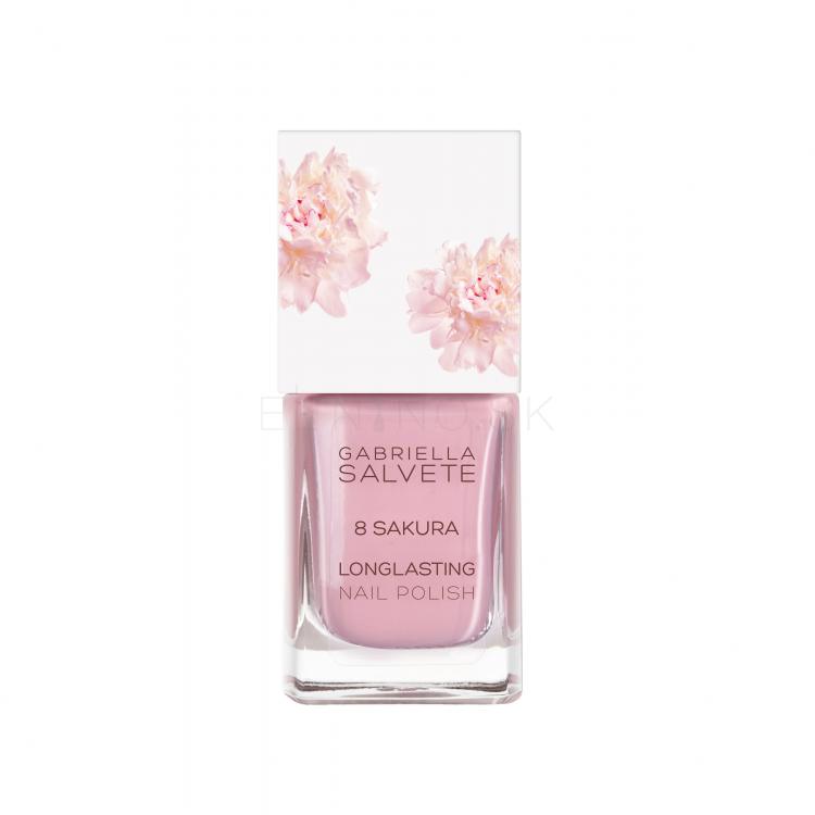 Gabriella Salvete Flower Shop Longlasting Nail Polish Lak na nechty pre ženy 11 ml Odtieň 8 Sakura