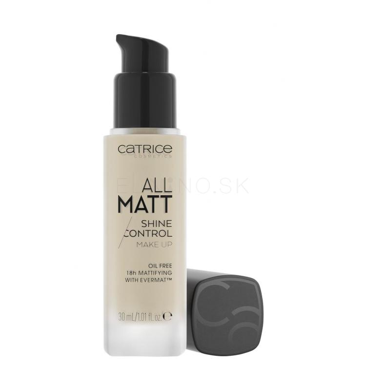 Catrice All Matt Make-up pre ženy 30 ml Odtieň 010 N Neutral Light Beige