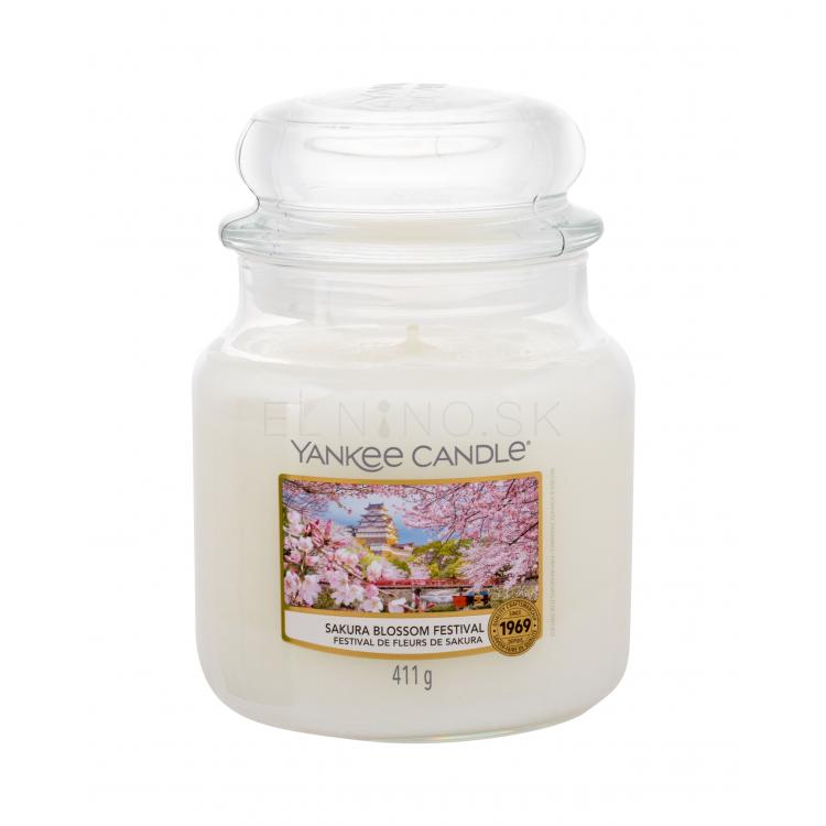 Yankee Candle Sakura Blossom Festival Vonná sviečka 411 g