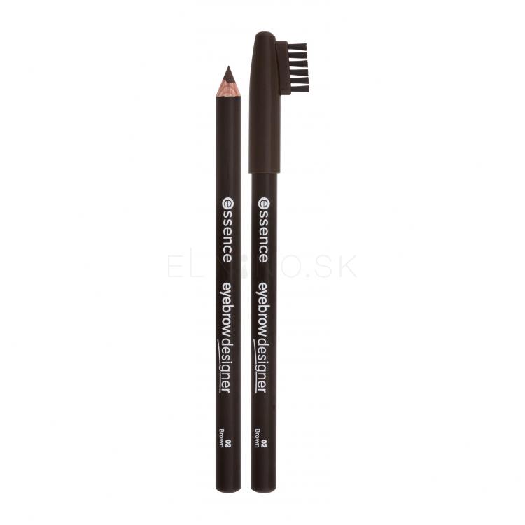 Essence Eyebrow Designer Ceruzka na obočie pre ženy 1 g Odtieň 02 Brown