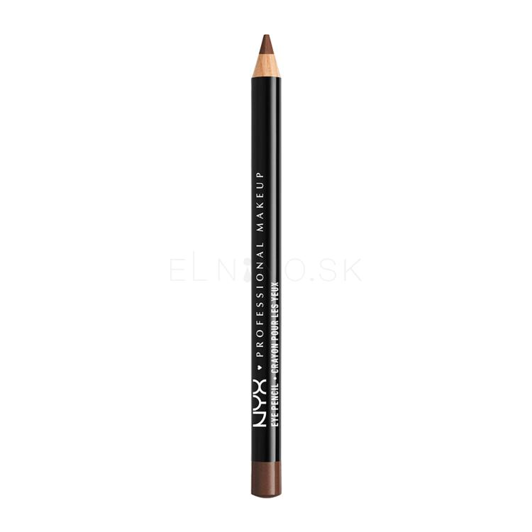 NYX Professional Makeup Slim Eye Pencil Ceruzka na oči pre ženy 1 g Odtieň 903 Dark Brown