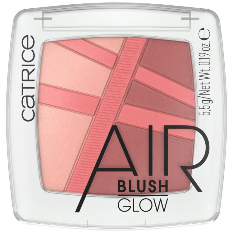 Catrice Air Blush Glow Lícenka pre ženy 5,5 g Odtieň 020 Cloud Wine
