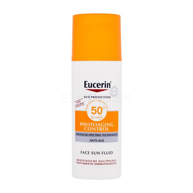 Eucerin Sun Protection Photoaging Control Face Sun Fluid SPF50+ Opaľovací prípravok na tvár pre ženy 50 ml