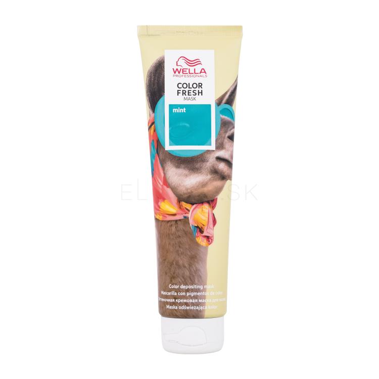 Wella Professionals Color Fresh Mask Farba na vlasy pre ženy 150 ml Odtieň Mint