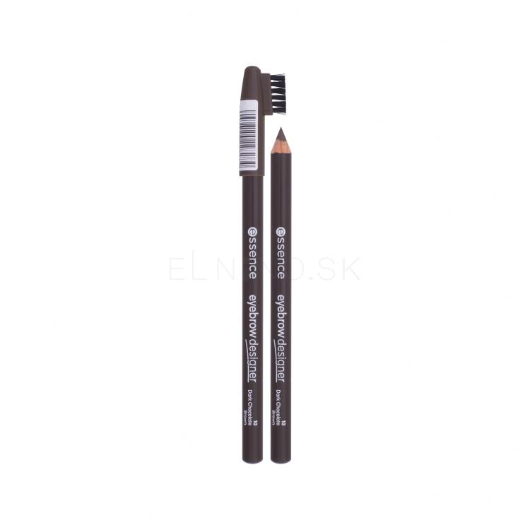 Essence Eyebrow Designer Ceruzka na obočie pre ženy 1 g Odtieň 10 Dark Chocolate Brown