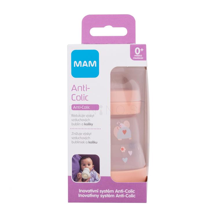 MAM Easy Start Anti-Colic 0m+ Nude Dojčenská fľaša pre deti 160 ml