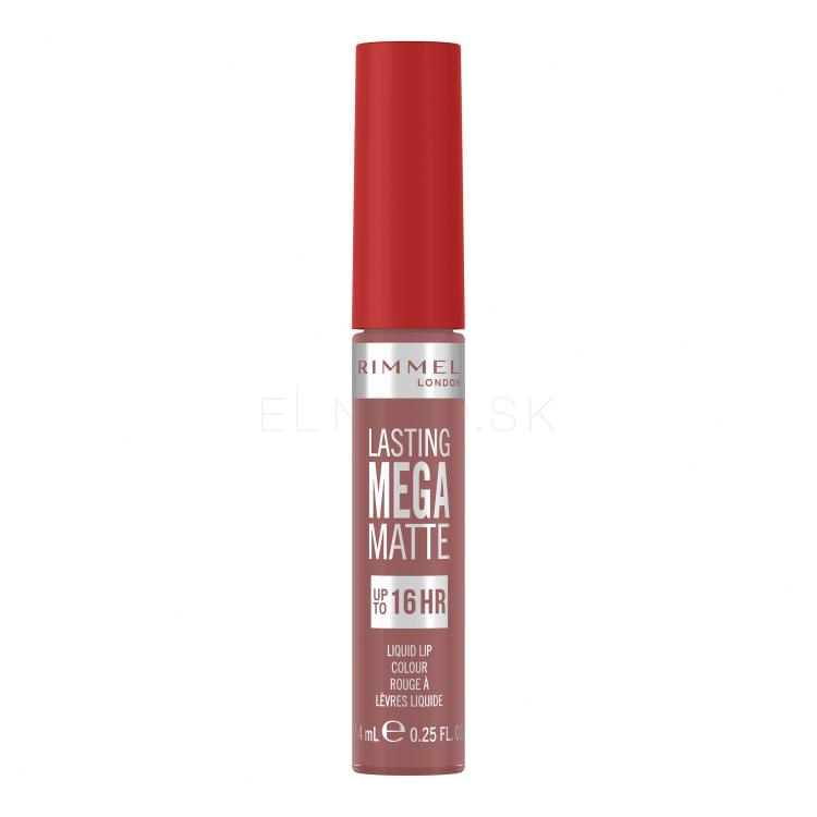 Rimmel London Lasting Mega Matte Liquid Lip Colour Rúž pre ženy 7,4 ml Odtieň Blush