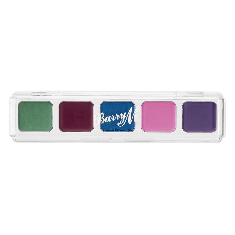 Barry M Cream Eyeshadow Palette Očný tieň pre ženy 5,1 g Odtieň The Jewels