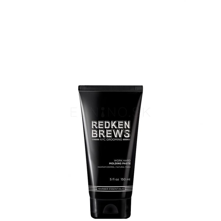 Redken Brews Hard Molding Paste Vosk na vlasy pre mužov 150 ml