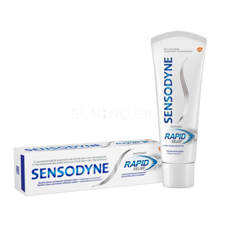 Sensodyne Rapid Relief Whitening Zubná pasta 75 ml