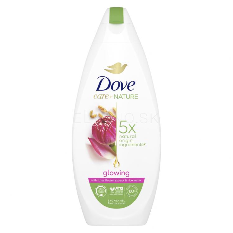 Dove Care By Nature Glowing Shower Gel Sprchovací gél pre ženy 225 ml