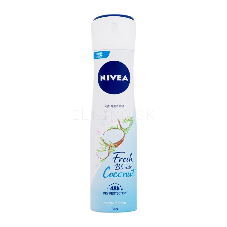 Nivea Fresh Blends Coconut 48h Antiperspirant pre ženy 150 ml
