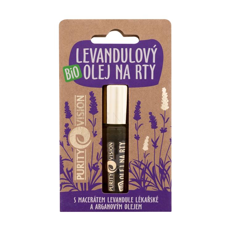 Purity Vision Lavender Bio Lip Oil Olej na pery 10 ml
