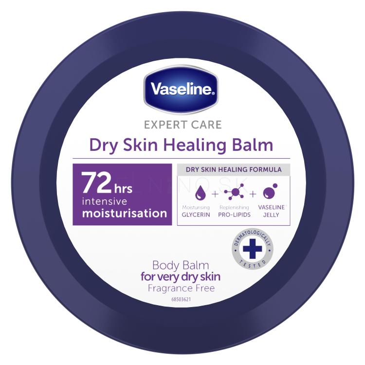 Vaseline Expert Care Dry Skin Healing Balm Telový balzam pre ženy 250 ml
