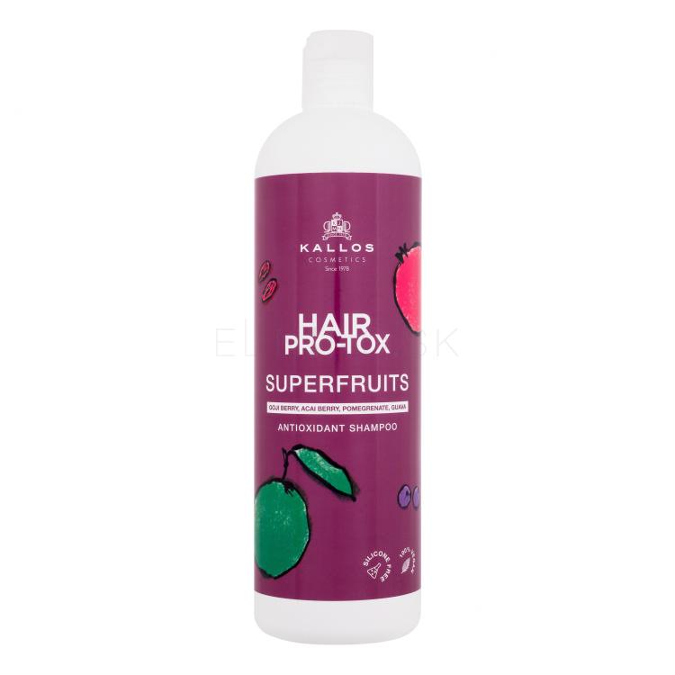 Kallos Cosmetics Hair Pro-Tox Superfruits Antioxidant Shampoo Šampón pre ženy 500 ml