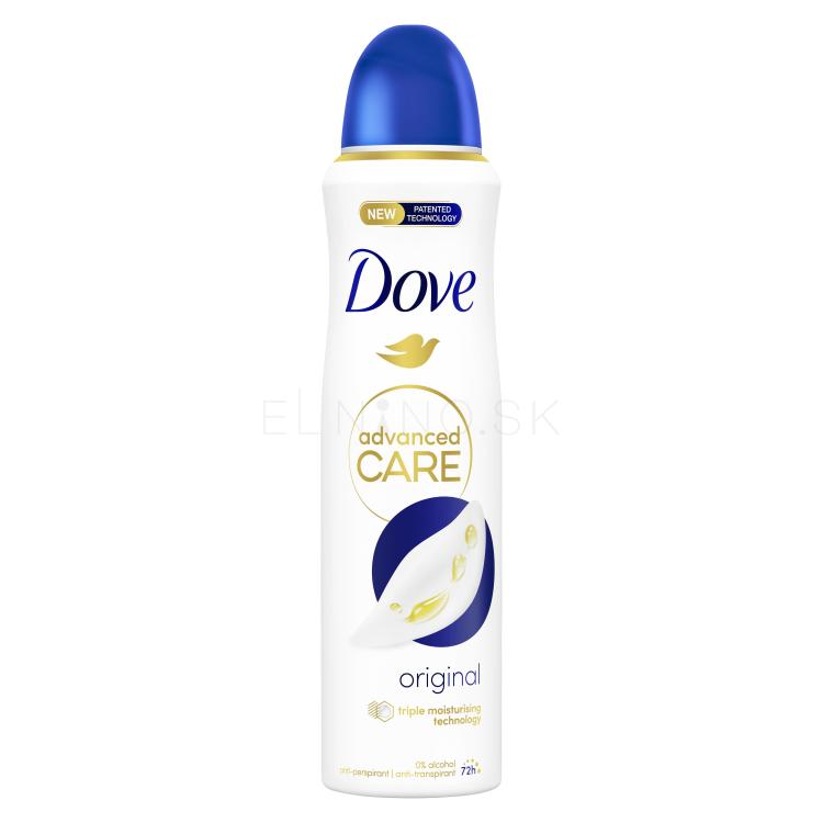 Dove Advanced Care Original 72h Antiperspirant pre ženy 150 ml