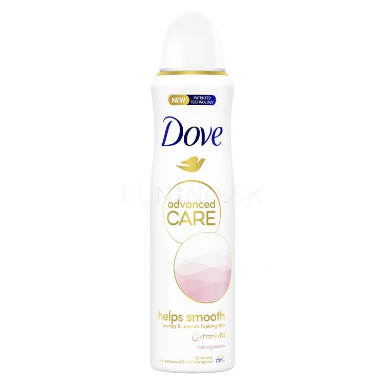 Dove Advanced Care Helps Smooth 72h Antiperspirant pre ženy 150 ml