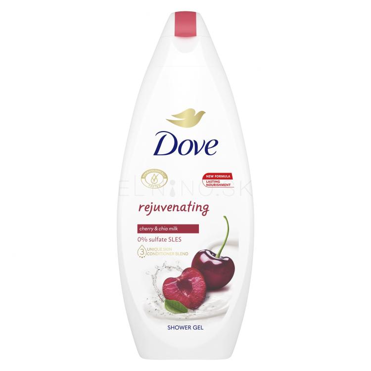 Dove Rejuvenating Cherry &amp; Chia Milk Sprchovací gél pre ženy 250 ml