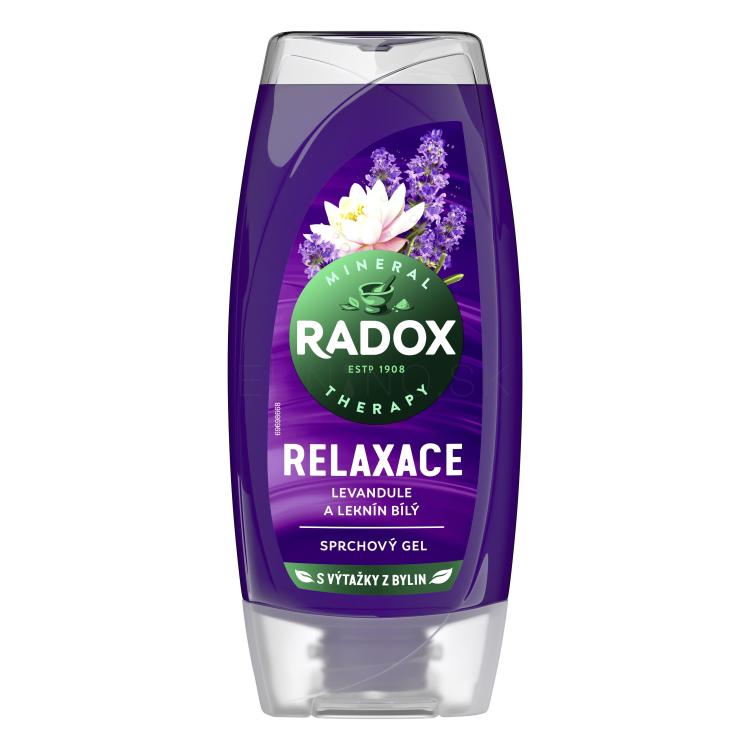 Radox Relaxation Lavender And Waterlily Shower Gel Sprchovací gél pre ženy 225 ml