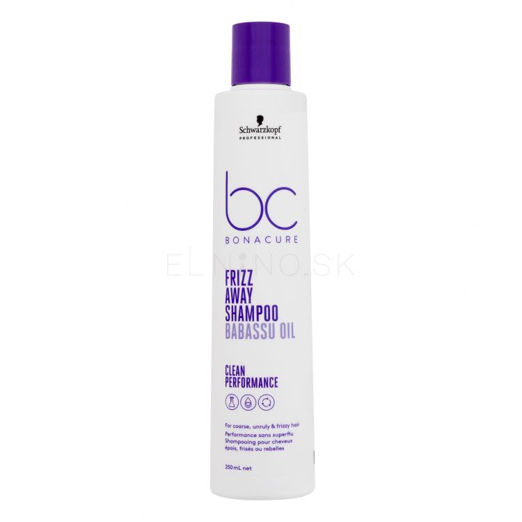 Schwarzkopf Professional BC Bonacure Frizz Away Shampoo Šampón pre ženy 250 ml