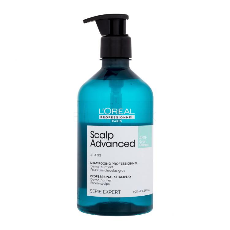 L&#039;Oréal Professionnel Scalp Advanced Anti-Oiliness Professional Shampoo Šampón pre ženy 500 ml