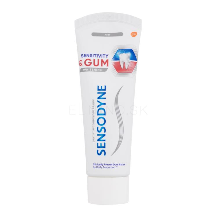 Sensodyne Sensitivity &amp; Gum Whitening Zubná pasta 75 ml