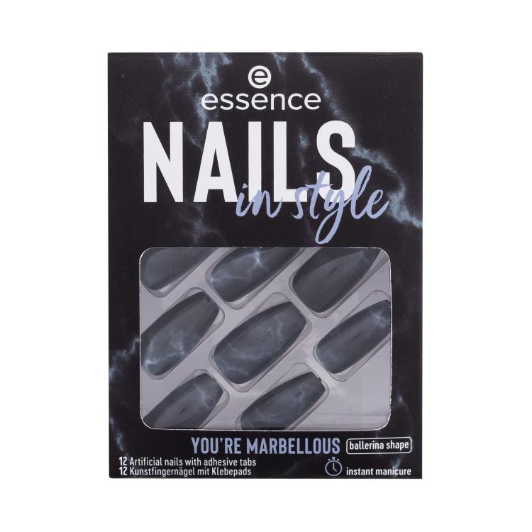 Essence Nails In Style Umelé nechty pre ženy Odtieň 17 You&#039;re Marbellous Set
