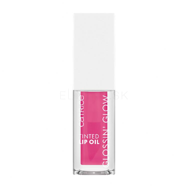 Catrice Glossin&#039; Glow Tinted Lip Oil Olej na pery pre ženy 4 ml Odtieň 040 Glossip Girl