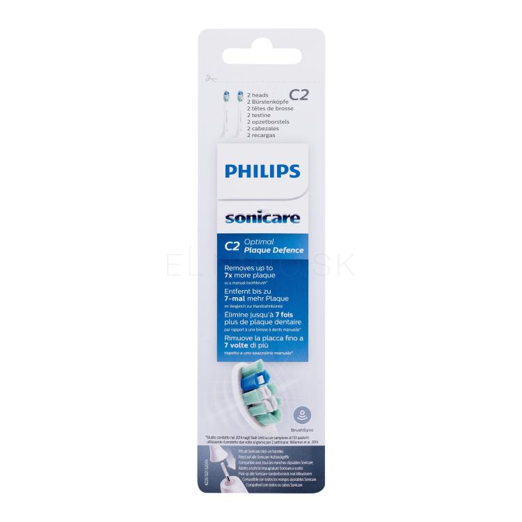 Philips Sonicare C2 Optimal Plaque Defence HX9022/10 White Náhradná hlavica Set
