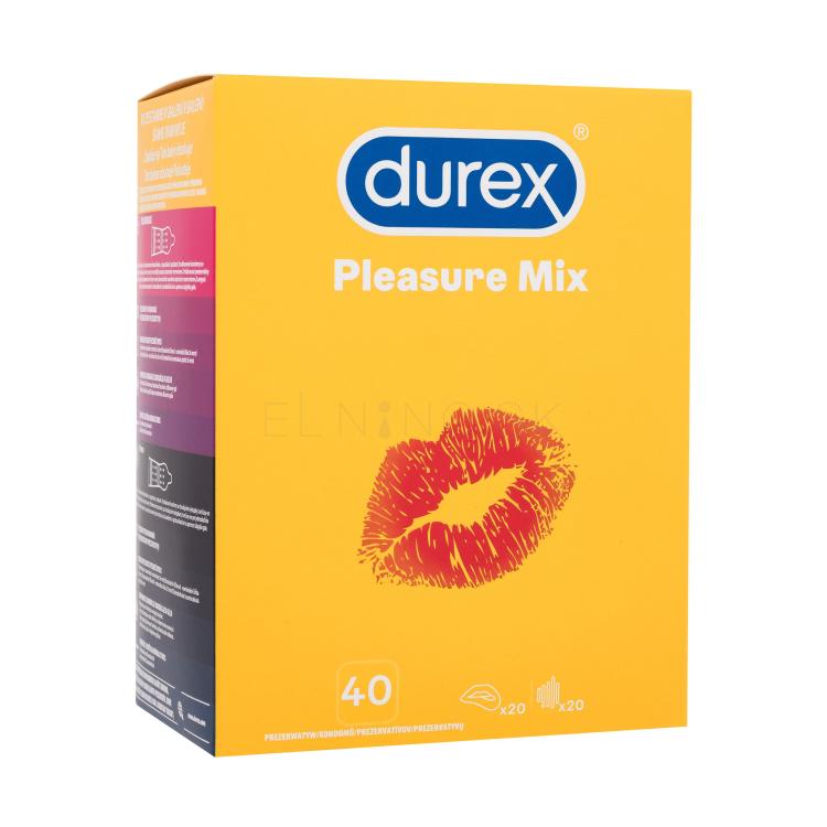Durex Pleasure Mix Kondómy pre mužov Set