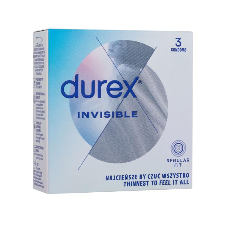Durex Invisible Kondómy pre mužov Set